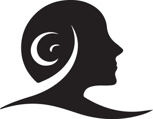 silhouette of a woman