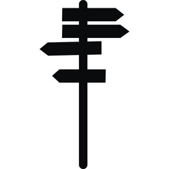 Multiple Direction Signpost, Blank Wooden Sign, Wayfinding, Guidance, Choice, Decision, Journey