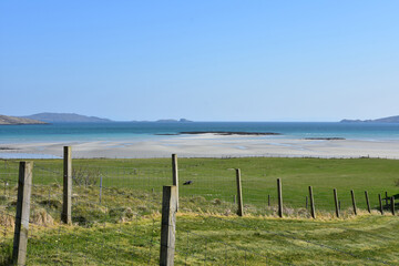 Croft Located on Coast of Vatersay Island © dejavudesigns