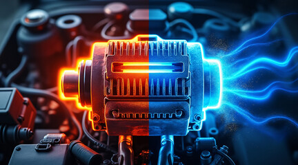 Engine Transformation with Electric and Combustion Elements in Automotive Technology