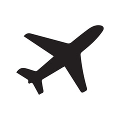 Obraz premium airplane icon vector illustration