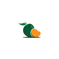 vector mango icon design creative illustration concept symbol for web icon eps 10