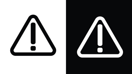 Alert and Caution Attention Sign Vector Icon