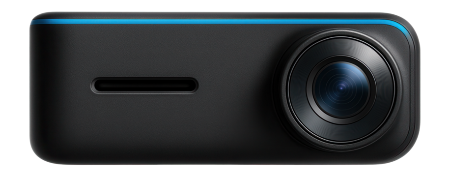 Dash cam with external storage slot and continuous recording capability