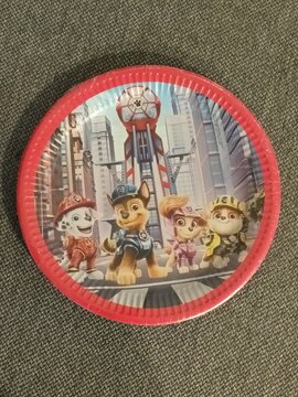 Paw Patrol Themed Party Plate