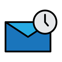 Time Portal Vector Filled Icon Design