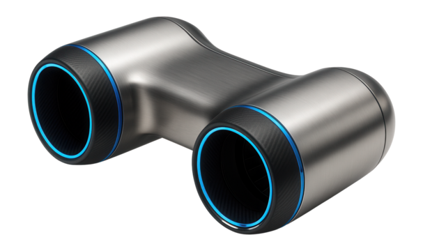 Dual-engine nacelles with side air intakes and exhaust ports