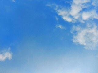 blue sky with clouds
