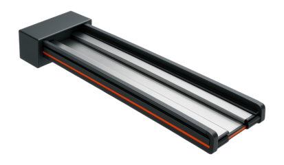 Retractable hangar with telescopic sections and integrated roller tracks