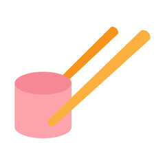 Sushi Vector Flat Icon Design
