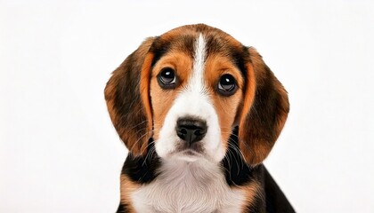 Beagle Puppy Studio Portrait