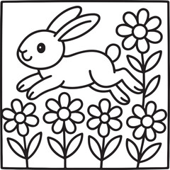 Cozy Moments Bold Line Coloring Page – Relaxing Hygge-Inspired Illustration