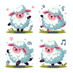 Happy sheep