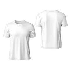 Blank white Jersey Mockup for Football, Soccer, Badminton Basketball, Volleyball