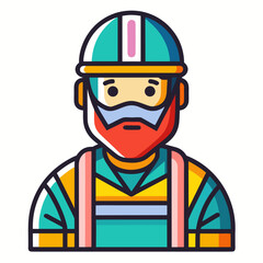 cartoon superhero in action