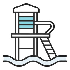 vector illustration of a park