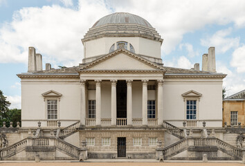 A stunning of Chiswick House is a Neo-Palladian architecture with emphasizes classical forms,...