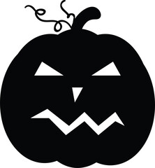 Halloween Silhouettes vector hand drawn