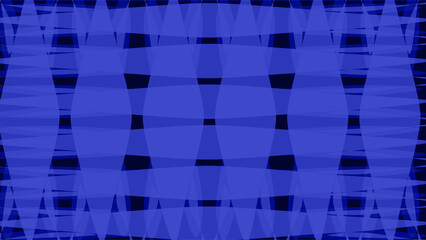 Blue Abstract Geometric Intersecting Shapes Background