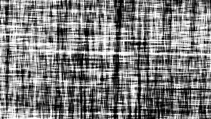 Black and White Abstract Glitch Lines Texture Background
