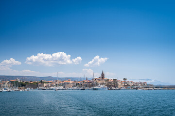 Fototapeta premium Italian seaside town 