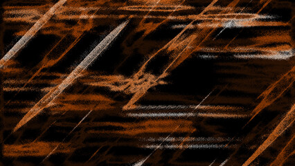 Dark Grunge Orange White Scratches Background