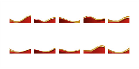 Gradient Wave Luxury Header 