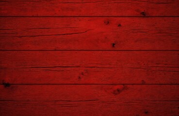 Rustic red wood planks with horizontal grain pattern. Aged timber surface ideal for backgrounds, interior design, or construction themes. Weathered detail adds vintage, grunge effect.