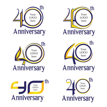 40th anniversary logo