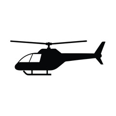 military helicopter vector illustration