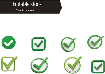 Check marks doodle set. Vote, yes,  checkbox, checklist, tick signs, v  drawn concept vector illustration	