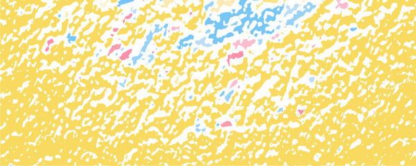Pink yellow blue 2d pattern. Pastel sky with splashes of pastel-colored paint