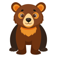 brown bear cartoon