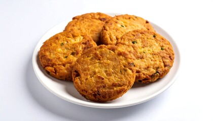 Fried patties on a plate (1)