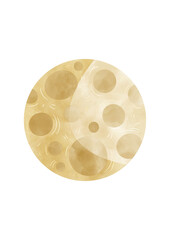 Watercolor halloween Dracula clip art