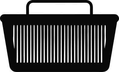 washboard silhouette vector illustration