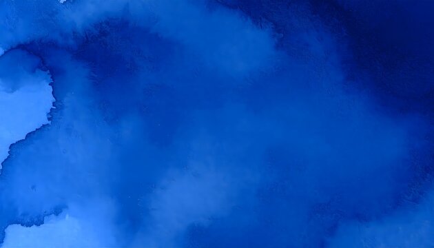 Cobalt blue watercolor wash with subtle variations in tone and texture
