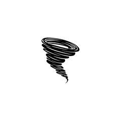 Tornado icon flat vector design.