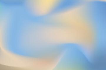 Colorful abstract gradient backdrop in blue and beige