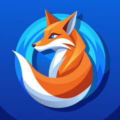fox in the sky