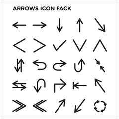 arrows icon pack