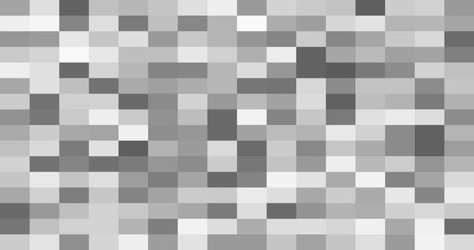 Color Grid Made From Shifting Rectangles