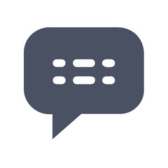 chat bubble icon