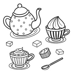 tea and cupcakes