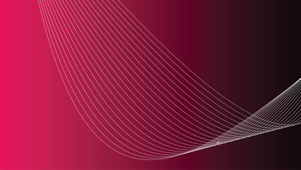 Abstract Wavy Lines & Fractal wave  Gradient Background
