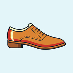 vector illustration of oxfords