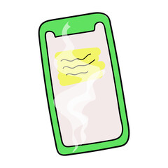 School notebook, notepad, sclerotic drawing in the style of scribbles on a white background, time for school, hello from school, September 1, Knowledge Day