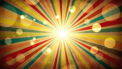 Abstract art piece with vibrant yellow, red, blue colors. Central line runs from bottom right to top left, surrounded by tapestry of colors. Flat design with scattered hues, visually pleasing effect.