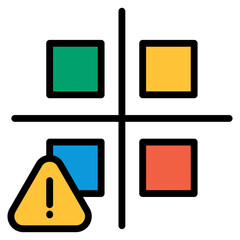 Risk Matrix Icon