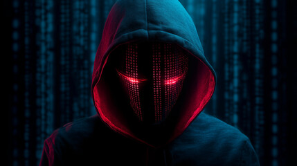 Digital Intruder: Cyber Hacker Hiding in the Binary Stream of Data